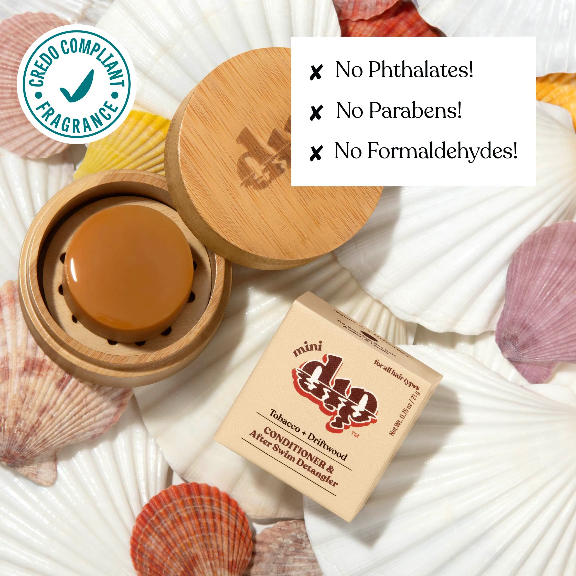 Mini Dip Conditioner & After Swim Detangler - Tobacco & Driftwood - Image 4