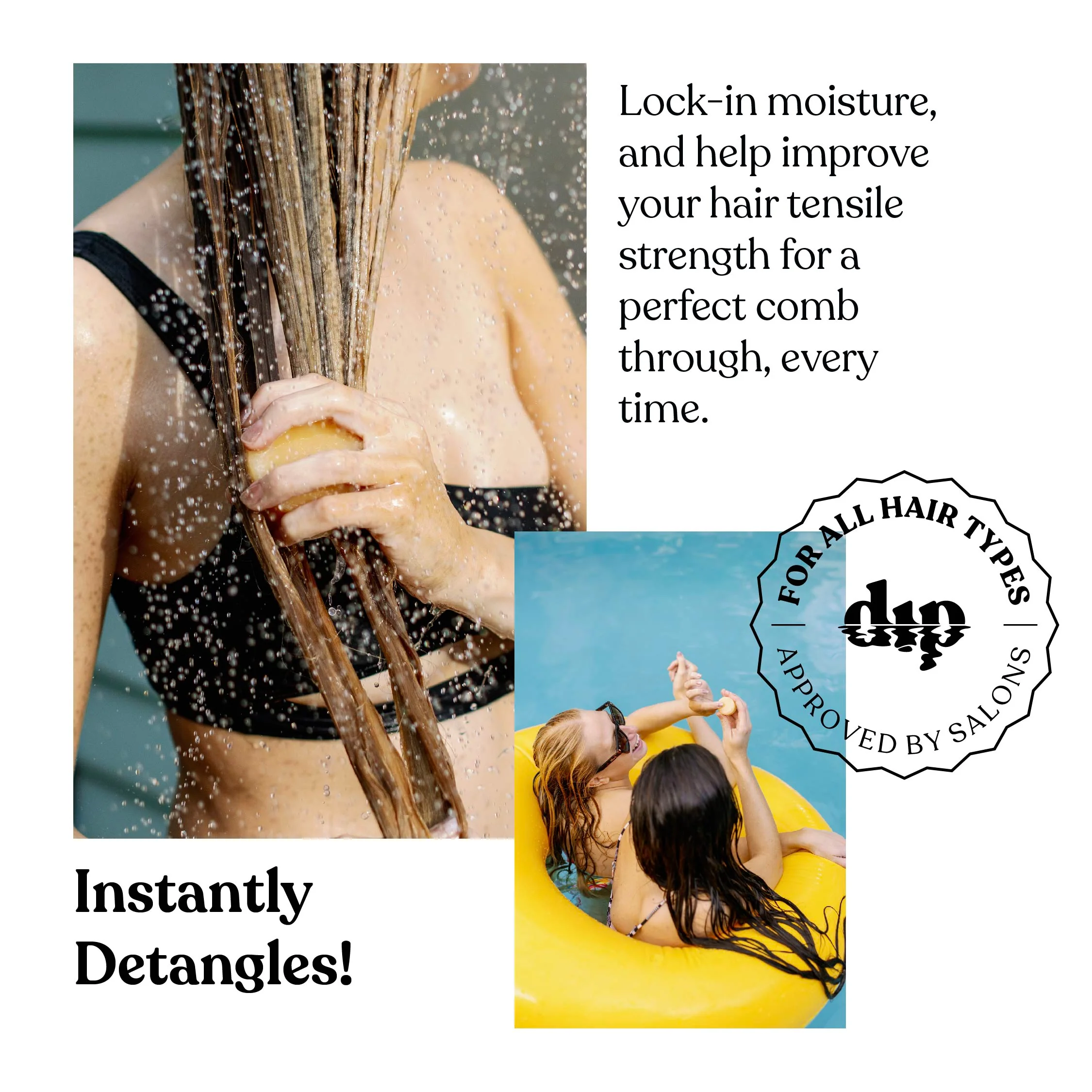 Dip Conditioner Bar & After Swim Detangler - Wild Sage & Vetiver - Image 3